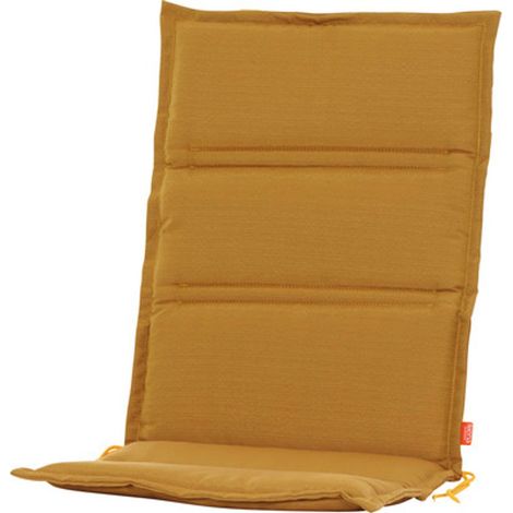 CENTAURI Sesselauflage Uni ocker 110x48x3cm Sitzkissen Stuhlkissen Sitzauflage (1/4)