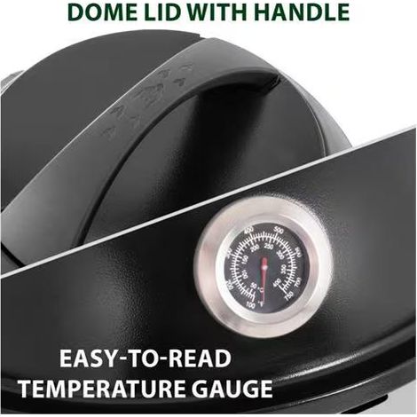 Barbecue portable Brunner BBQRUISER LT 50 noir 47 cm