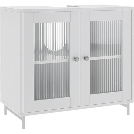 Mueble bajo lavabo Malte, Blanco, 60 x 58 cm, Vicco