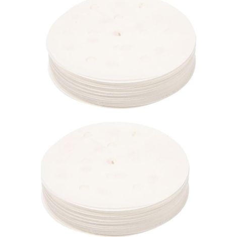 Lot De 500 Feuilles De Papier Pour Cuisson Vapeur Pâte Épaisse Tapis De Cuisson À La Vapeur Réutilisable Doublure Pour Cuisson Vapeur Poignées Pour Petits Pains'-'- (1/5)