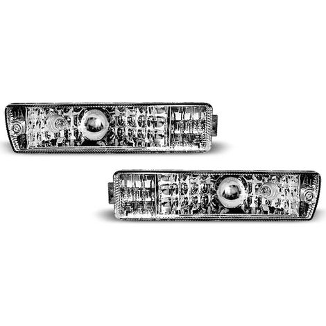 Paire de Clignotants VW Volkswagen Jetta 1984 a 1991 Chrome-34622945