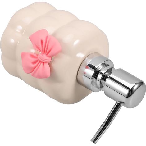 Distributeur de savon à pompe en céramique, contenant de lotion rechargeable (1/5)