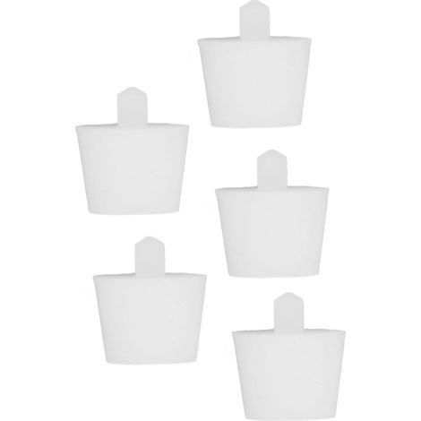 Kit de 20 bouchons coniques en silicone avec revêtement en poudre haute température pour étanchéité et protection d'abris (1/5)