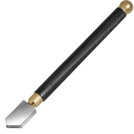 Professioneller Glasschneider, Schneidwerkzeug für Glas. Die geschmierte Hartmetall-Schleifscheibe schneidet Glas, Spiegel, Fliesen und Buntglas mit [YJD] (1/5)