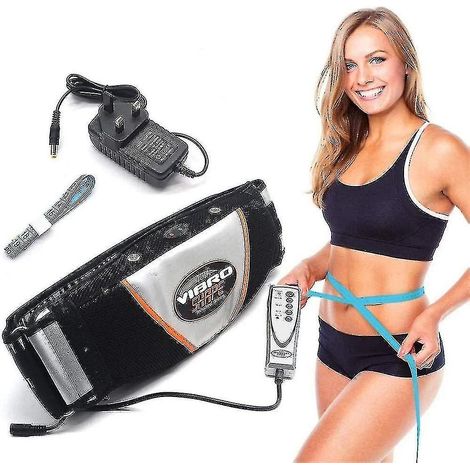 Ceinture amincissante électrique, masseur vibrant brûleur de graisse, ceinture chauffante amincissante pour le ventre, les jambes, les bras, les épaules, le dos et la nuque. (1/5)