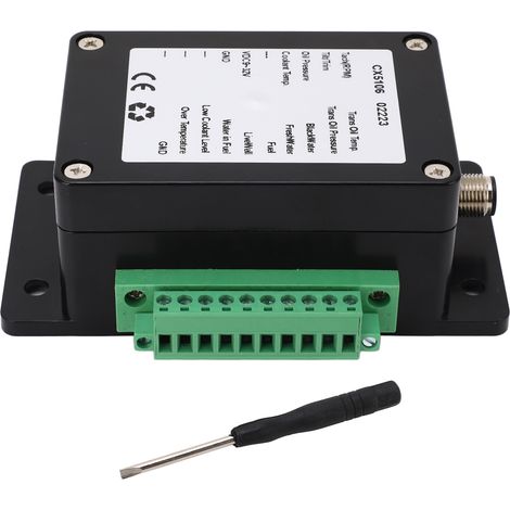 Pour boîtier de convertisseur NMEA 2000 jusqu'à 13 capteurs IP67 étanche DC 9-32V pour bateaux marins Yachts.