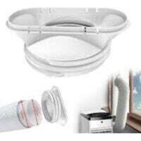 Kit di tubi flessibili portatili e allungabili per condizionatori d'aria, tubi di ventilazione, tubi di scarico per condizionatori, deumidificatori e asciugatrici. (1/3)