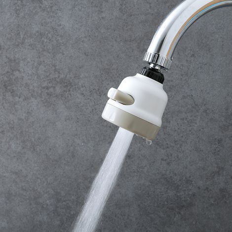 Pommeau de douche de cuisine à 3 niveaux avec jets d'eau, économiseur d'eau (1/5)