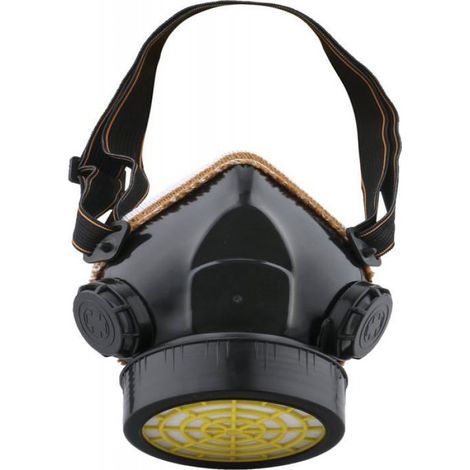 1 Masque de protection, anti-poussière, réglable, lavable, pour peinture et chimie (1/5)