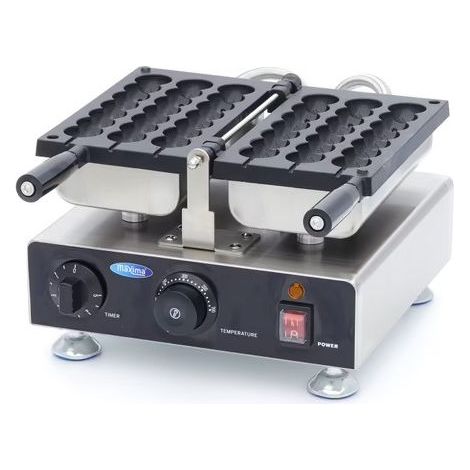 Gaufrier professionnel emoji rotatif - 3 sucettes sur bâton - inox, 230V