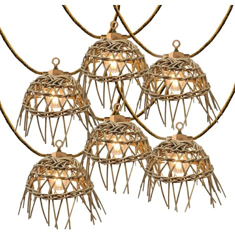 Guirlande solaire MINI HAWAI HYBRID 20 ampoules 13M (1/5)