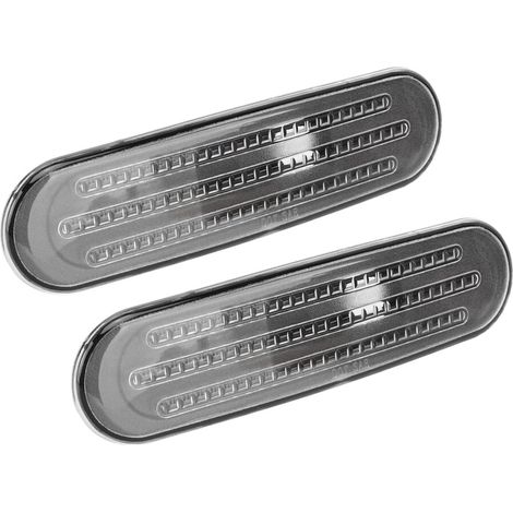 Seitliche Emblem-Leuchtenabdeckungen für zwei Stoßstangen des Honda Civic Si EP3 Modells 2002-2005