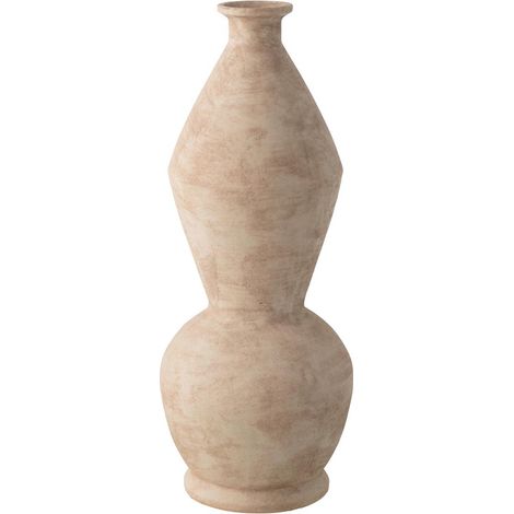 Vase Déco en Céramique "Tera" 59cm Beige (1/3)