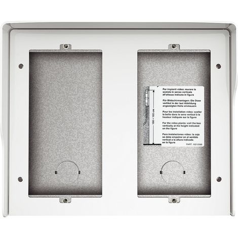 Boîtier mural Sfera New 4 modules Allwhite BTICINO 350642 (1/2)