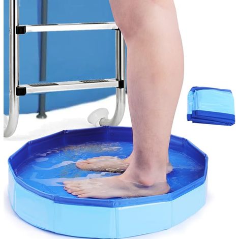 Vaschetta per i piedi pieghevole e portatile, gioco acquatico ideale per il bagno degli animali domestici e per i giochi in piscina (1/5)