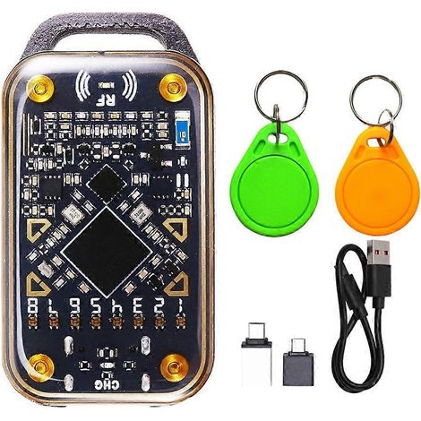 Chameleon Ultra Selbsttestendes RFID-Chip-Lesegerät-Kit, Smartcard-Emulator, NFC-Duplikator, 125K 13,56M ID-Smartcard-Decoder (1/5)