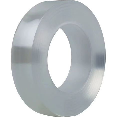 Protezione paraurti, protezione battitacco auto, protezione cerchi - Striscia protettiva in gomma trasparente per auto, 10 m (5 cm x 10 m) (1/5)