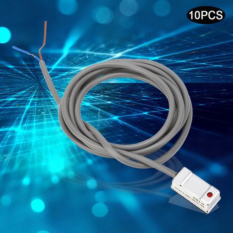 10 Stück Magnetschalter CS1U 10W Reed-Pneumatikzylinder Ein/Aus für SI.SU.SC.JSI.MI.MA50&820963 (1/5)