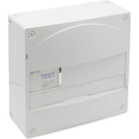 Coffret de communication grade 2 TV saillie avec DTI