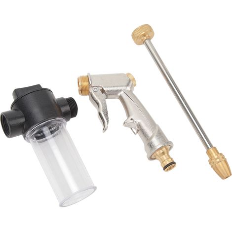 Lance de lavage haute pression à mousse pour voiture, nettoyeur longue portée, buse pulvérisatrice en mousse, usage domestique, entretien auto (1/5)