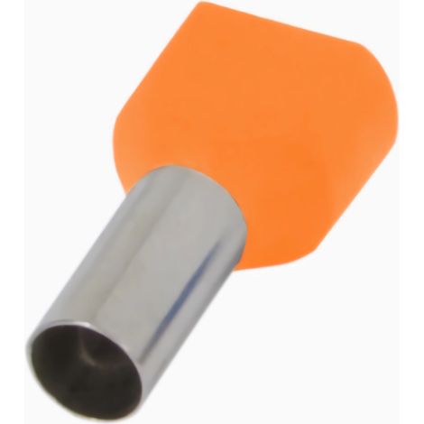 Guaina per cavi a doppio isolamento E.next s4037001 2x0,75mm2 8mm arancione (100 pz.) (1/2)
