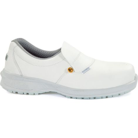 Zapato de protección color blanco hostelería y restauración POLO S2 GIASCO 48