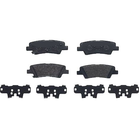 KIT PASTIGLIE FRENO POSTERIORI compatibile con KIA NIRO / PASTIGLIE FRENANTI AUTO OEM P30103 , / SOSTITUZIONE DIRETTA / BASSA POLVERE / SILENZIOSO
