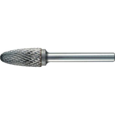 TECWERK Frässtift RBF D.3mm Kopf-L.12mm Schaft-D.3mm HM Verz.Kreuz TECWERK (1/3)