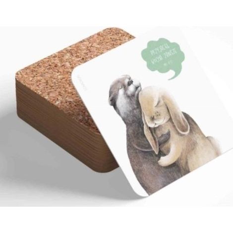 Posavasos de corcho - Un amigo siempre te amará