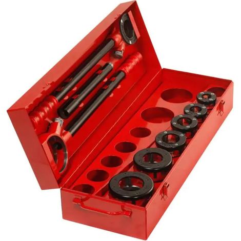 Troquel manual con cabezas rectas BSPT Ø3/8 a 2 VIRAX - 136282 (1/2)