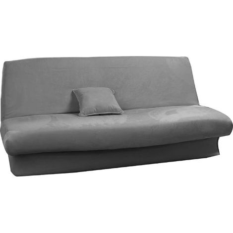 Sofa Bed Cover 120 to 140 cm-180 to 200 cm (Black) (Grey) (1/5)