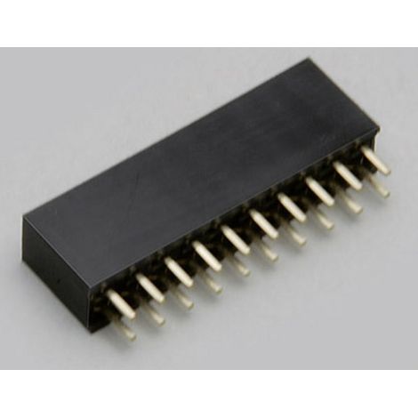 TRU COMPONENTS Buchsenleiste (Standard) Anzahl Reihen: 2 Polzahl je Reihe: 20 TC-2506435 1 St.