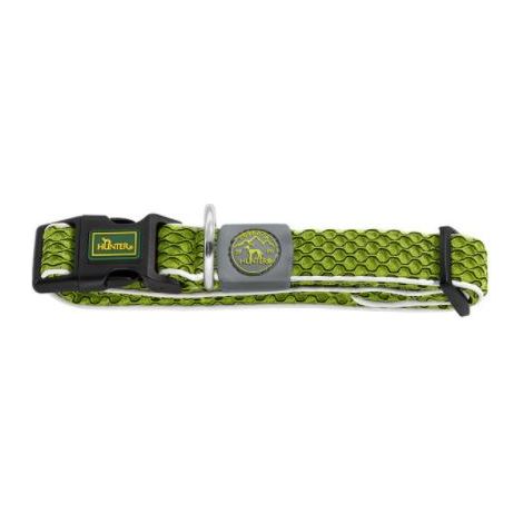 Collar para Perro Hunter Basic Hilo Talla M Lima (33-50 cm)
