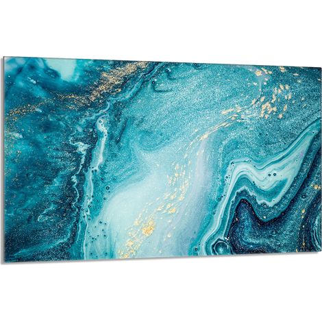 Glasherdschutzplatte 80x52 Marmor (1/5)