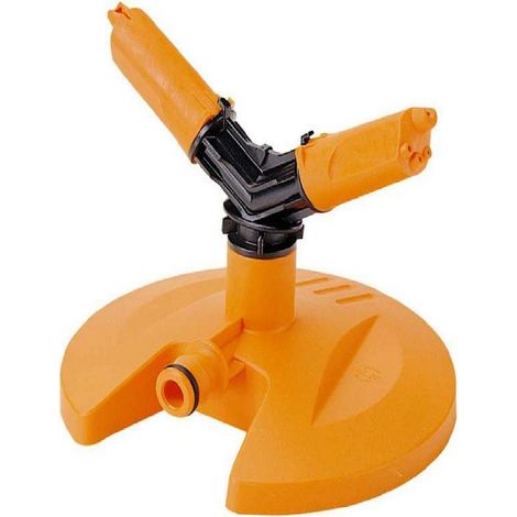IRRIGATORE GIREVOLE circolare ROTAX A 2 BRACCIA per prato e piante PER 150 MQ GF (1/2)