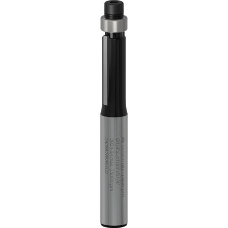 Bosch Trimmer PRO Router Bit Bottom Bearing Flush Trim Shank 1/4 2608628635