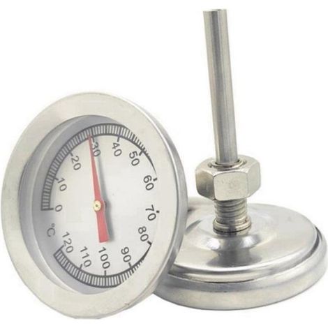 5X Thermomètre de Cuisine en Acier Inoxydable Étanche pour Aliments, Eau, Viande, Sonde de Température pour Four, Cuisson, Barbecue (1/5)