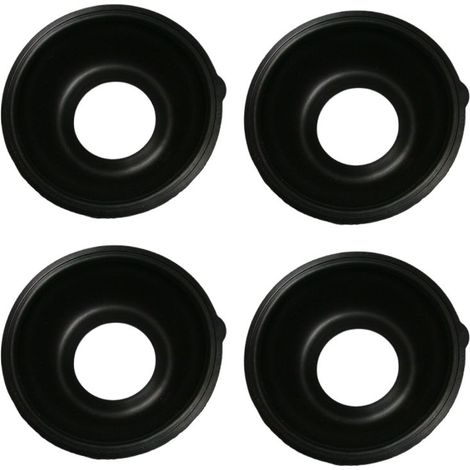 Membrane de boisseau de carburateur pour YAMAHA FJ 1200 de 1991 à 1992 - Pour 4 carburateurs