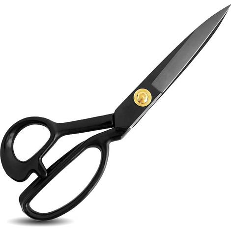 Professionelle Schneiderschere, Caltucus Core, Länge 24 cm, Schwarz (1/5)