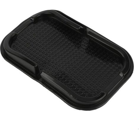 Support de téléphone portable/GPS pour voiture, noir, stable et compatible avec les voitures.