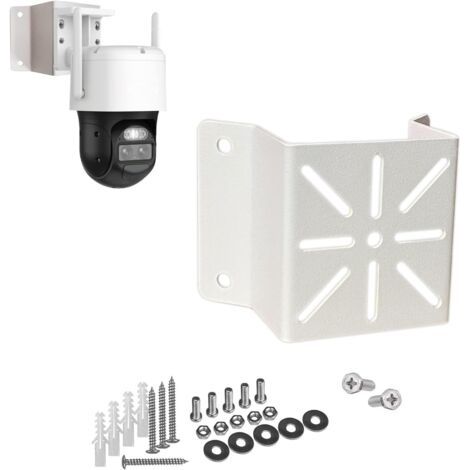 Support mural d'angle pour caméra IP WiFi, support de sécurité en métal massif, compatible avec les caméras dôme