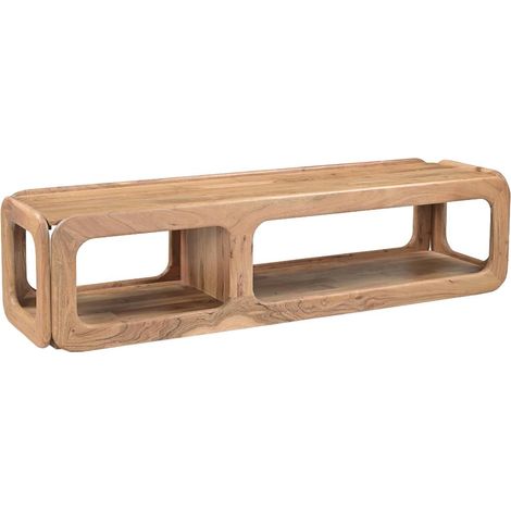 Meuble TV en bois d'acacia Trinite (1/5)