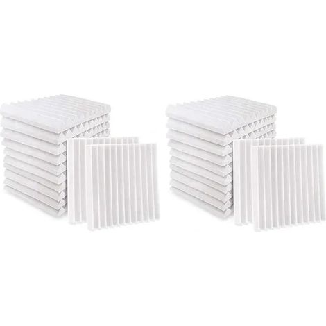 24 panneaux en mousse absorbante, panneaux en forme de coin pour studio d'enregistrement, paroi de traitement acoustique pyramidale en mousse absorbante pour studio d'enregistrement, A