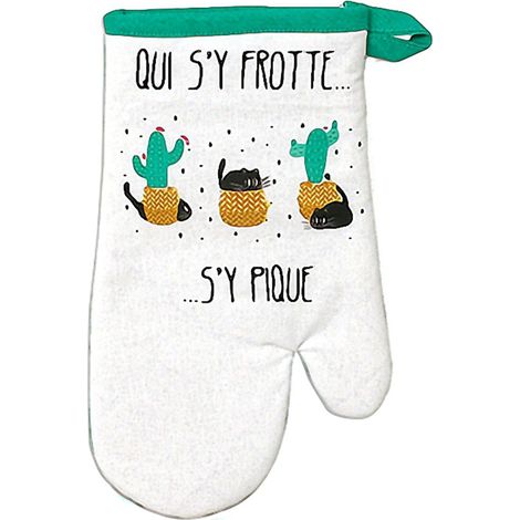 Gant de cuisine Chats Chactus