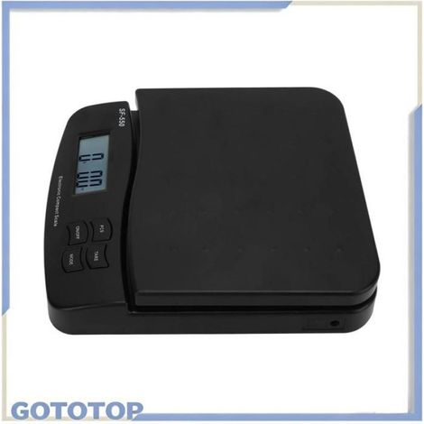 Balance Alimentaire - Ecran LCD Grand Format - Fonction Tare Et Conversion D Unite - Plage De Mesure 8 G A 30 Kg - Pour Cuisine Patisserie Et Preparation De Repas - 1 Piece (1/5)