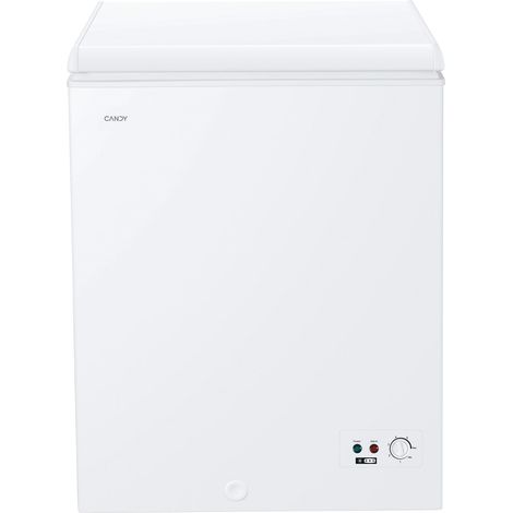Candy – Congélateur coffre 137 L E blanc – Classe énergétique E – Autonomie 21 h – Niveau sonore 39 dB – Capacité de congélation 6,5 kg/24h (1/5)