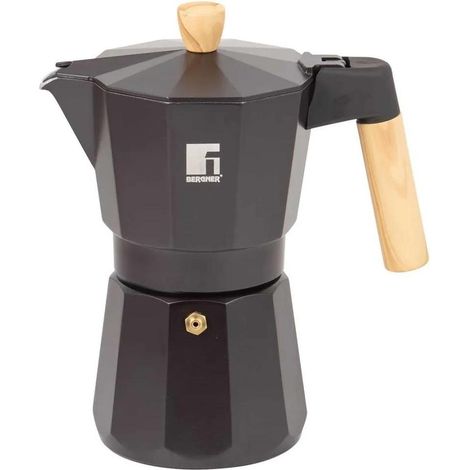 Macchina da caffè Bergner charcoal alluminio 6 tazze (1/3)