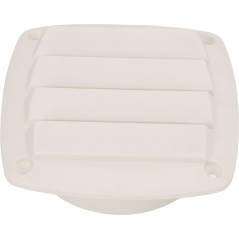 Aérations marine blanches 100mm en plastique pour bateau, bouches d'aération à persiennes pour camping-car, yacht et motorhome (1/5)