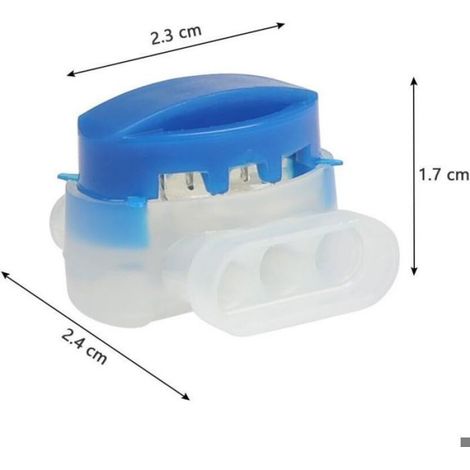 Connecteur Câble Étanche - Gel Résine 3 Fils - Pour Tondeuse Robot Et Installation Souterraine - 20 Pièces (1/5)