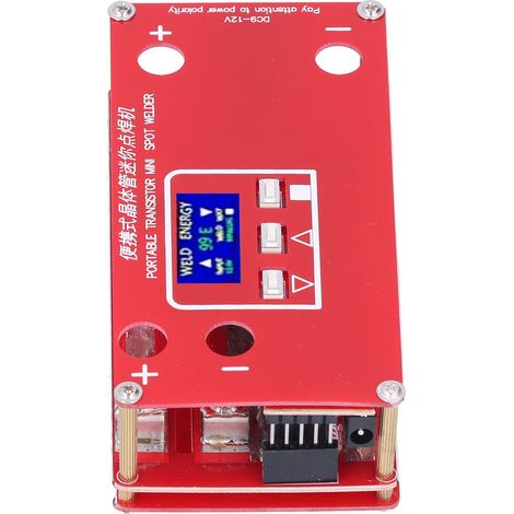 Tragbares Punktschweißgerät mit LCD-Display und Transistor-Schweißstift-Set für 18650 12V Autobatterie (1/5)